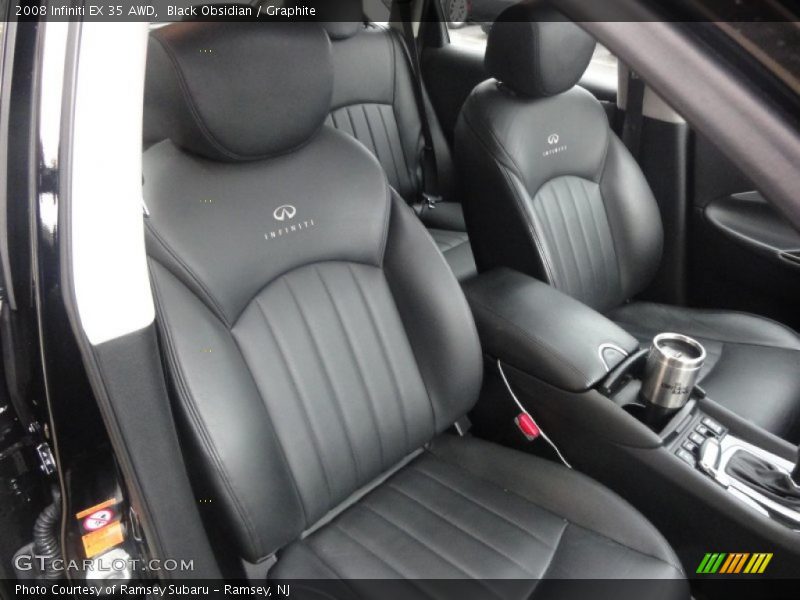 Black Obsidian / Graphite 2008 Infiniti EX 35 AWD
