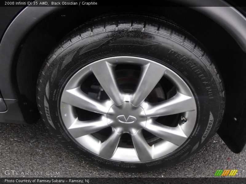 Black Obsidian / Graphite 2008 Infiniti EX 35 AWD