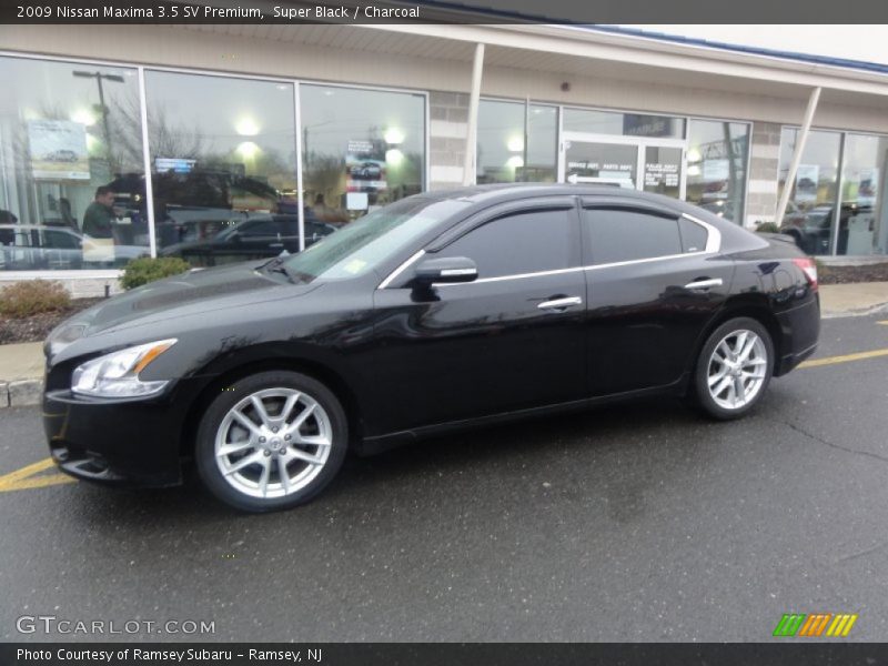 Super Black / Charcoal 2009 Nissan Maxima 3.5 SV Premium