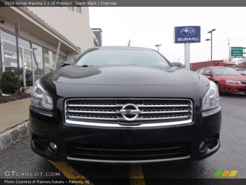 Super Black / Charcoal 2009 Nissan Maxima 3.5 SV Premium