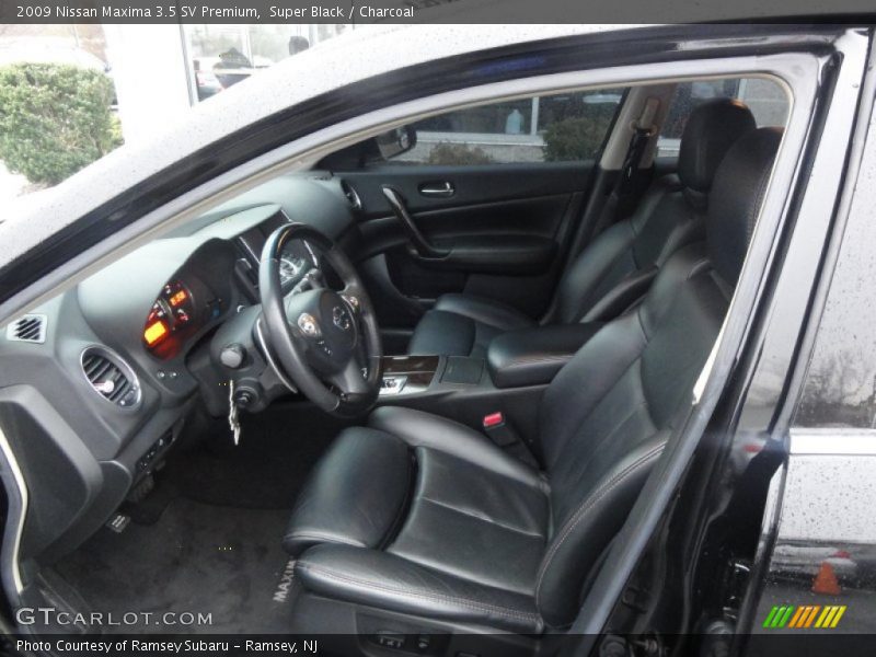 Super Black / Charcoal 2009 Nissan Maxima 3.5 SV Premium