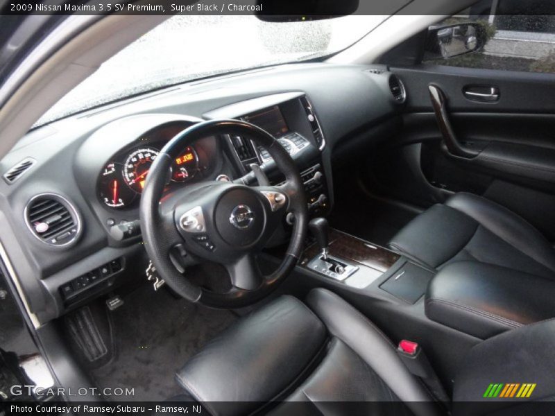 Super Black / Charcoal 2009 Nissan Maxima 3.5 SV Premium