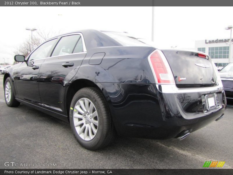 Blackberry Pearl / Black 2012 Chrysler 300