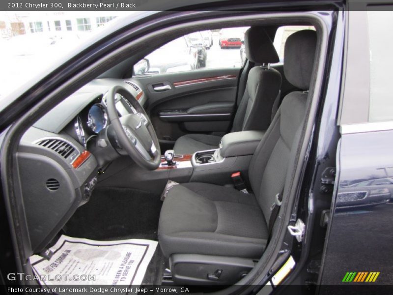 Blackberry Pearl / Black 2012 Chrysler 300