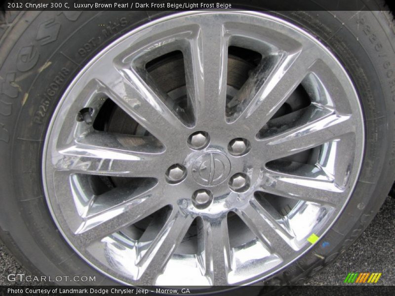 Luxury Brown Pearl / Dark Frost Beige/Light Frost Beige 2012 Chrysler 300 C