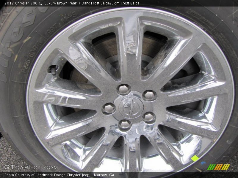 Luxury Brown Pearl / Dark Frost Beige/Light Frost Beige 2012 Chrysler 300 C