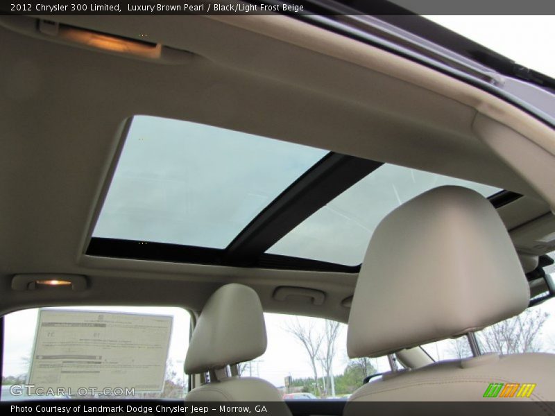 Luxury Brown Pearl / Black/Light Frost Beige 2012 Chrysler 300 Limited