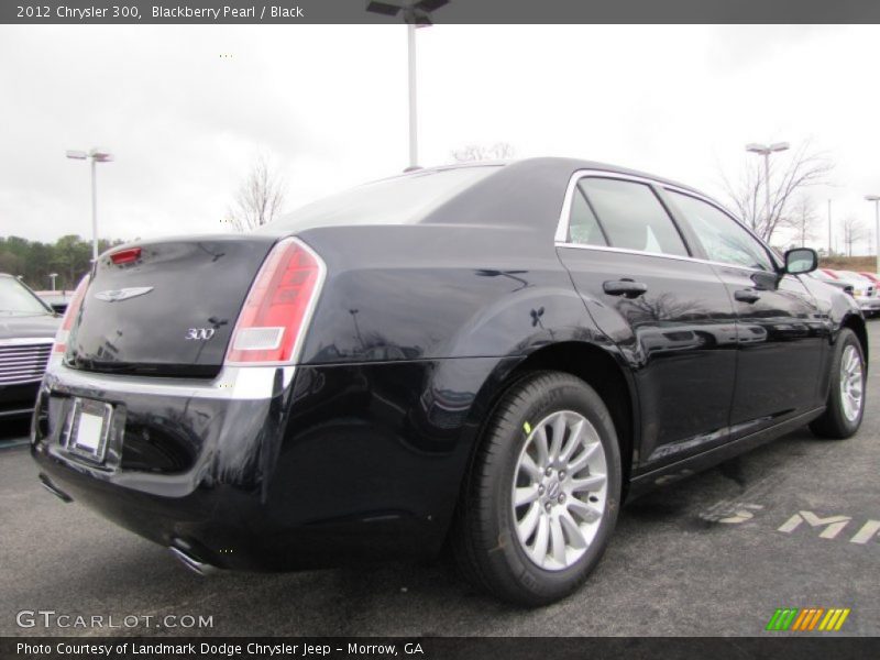 Blackberry Pearl / Black 2012 Chrysler 300