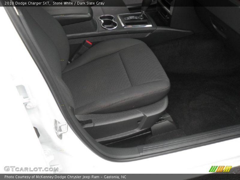 Stone White / Dark Slate Gray 2010 Dodge Charger SXT