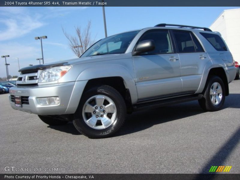 Titanium Metallic / Taupe 2004 Toyota 4Runner SR5 4x4