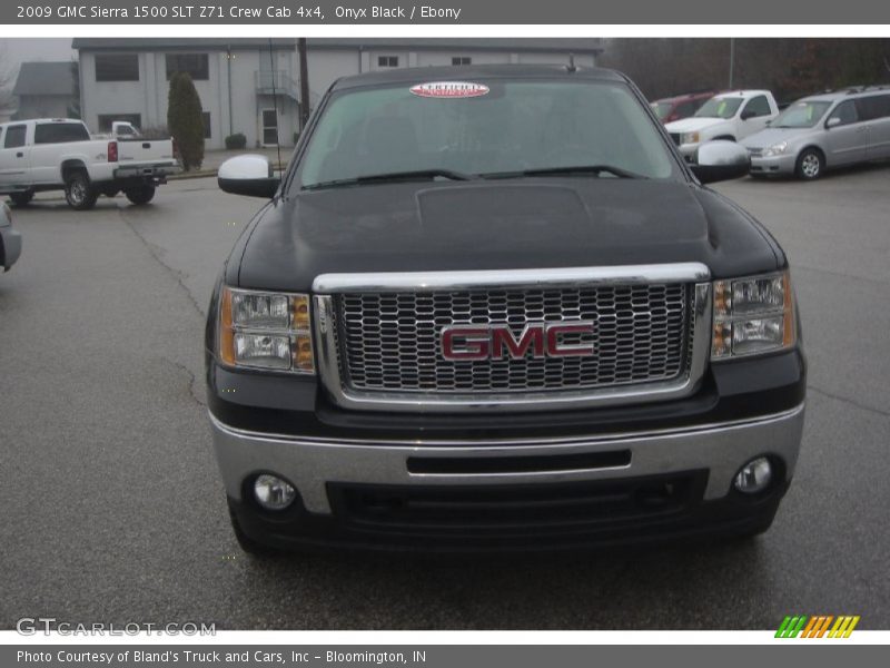 Onyx Black / Ebony 2009 GMC Sierra 1500 SLT Z71 Crew Cab 4x4