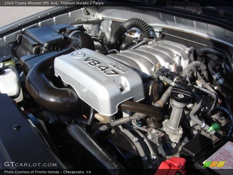 Titanium Metallic / Taupe 2004 Toyota 4Runner SR5 4x4