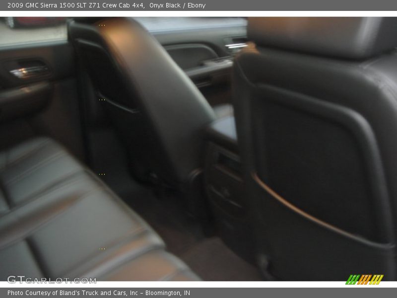 Onyx Black / Ebony 2009 GMC Sierra 1500 SLT Z71 Crew Cab 4x4