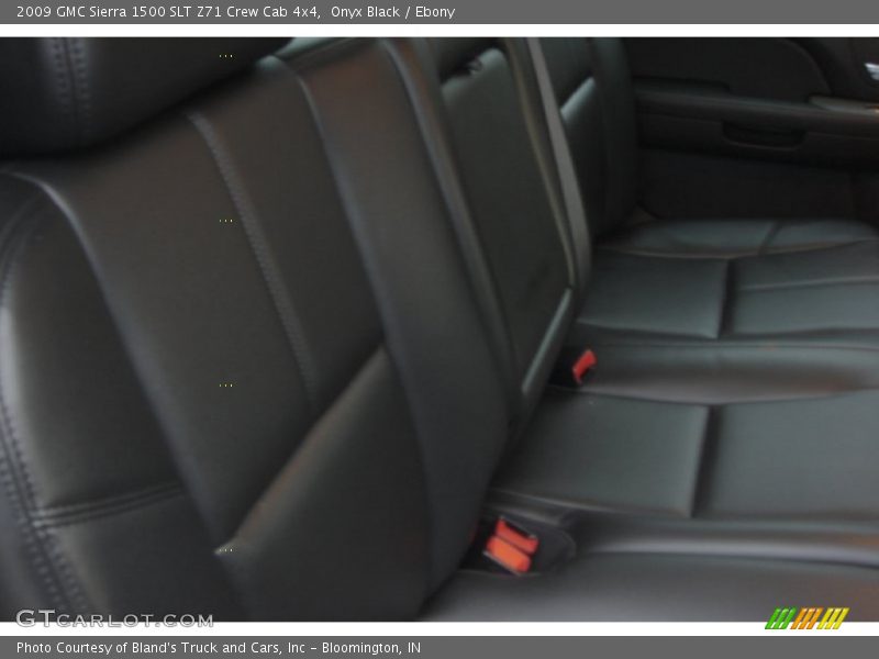Onyx Black / Ebony 2009 GMC Sierra 1500 SLT Z71 Crew Cab 4x4