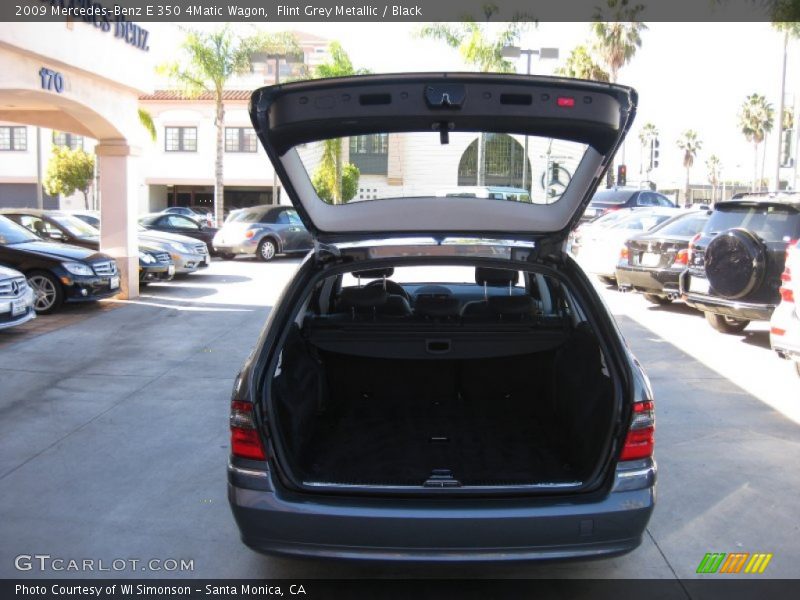 Flint Grey Metallic / Black 2009 Mercedes-Benz E 350 4Matic Wagon