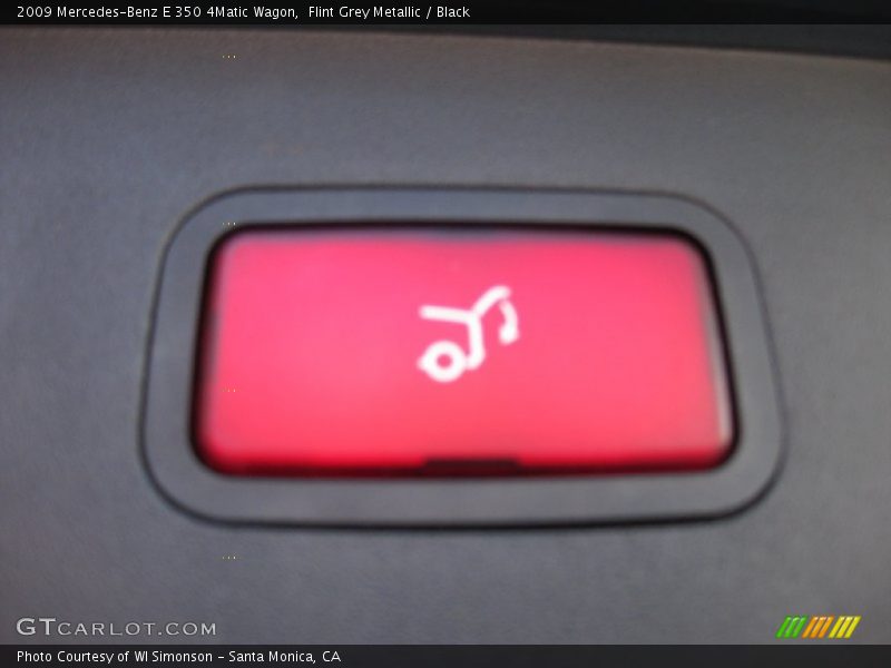 Flint Grey Metallic / Black 2009 Mercedes-Benz E 350 4Matic Wagon