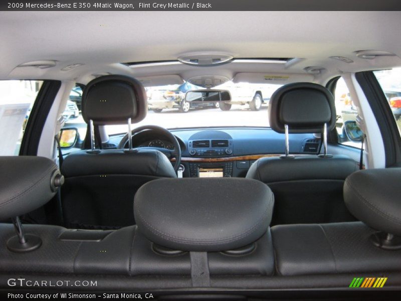 Flint Grey Metallic / Black 2009 Mercedes-Benz E 350 4Matic Wagon