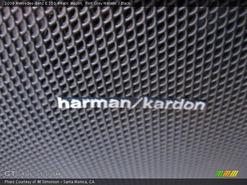 Flint Grey Metallic / Black 2009 Mercedes-Benz E 350 4Matic Wagon
