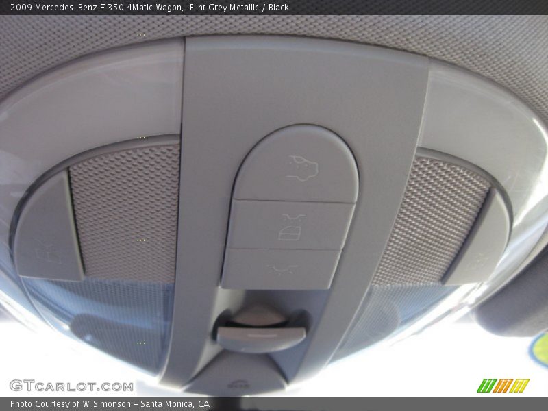 Flint Grey Metallic / Black 2009 Mercedes-Benz E 350 4Matic Wagon