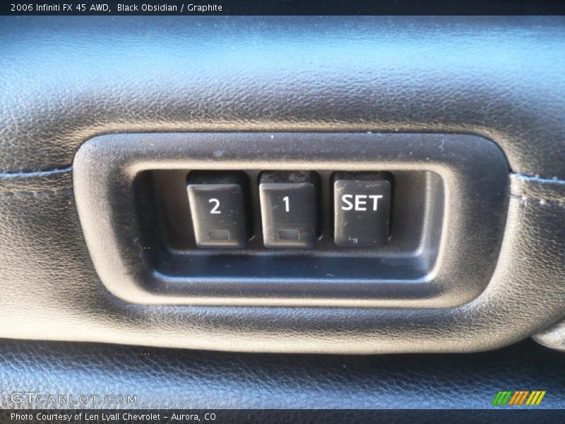Black Obsidian / Graphite 2006 Infiniti FX 45 AWD