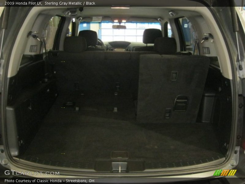Sterling Gray Metallic / Black 2009 Honda Pilot LX