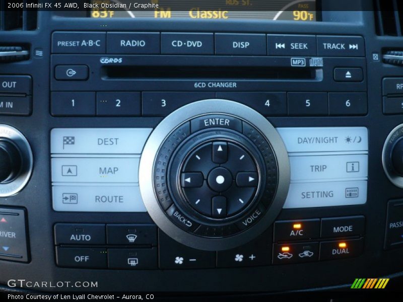 Black Obsidian / Graphite 2006 Infiniti FX 45 AWD