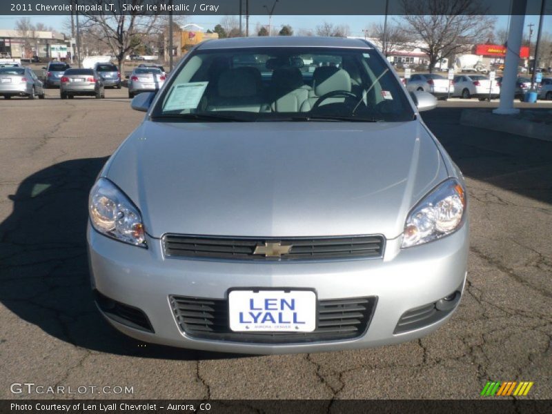 Silver Ice Metallic / Gray 2011 Chevrolet Impala LT