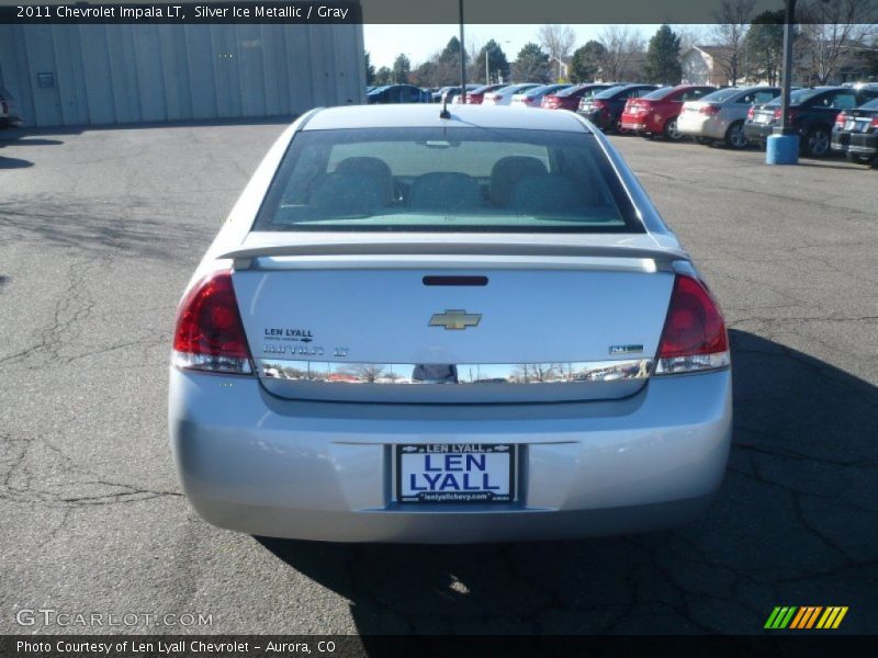 Silver Ice Metallic / Gray 2011 Chevrolet Impala LT
