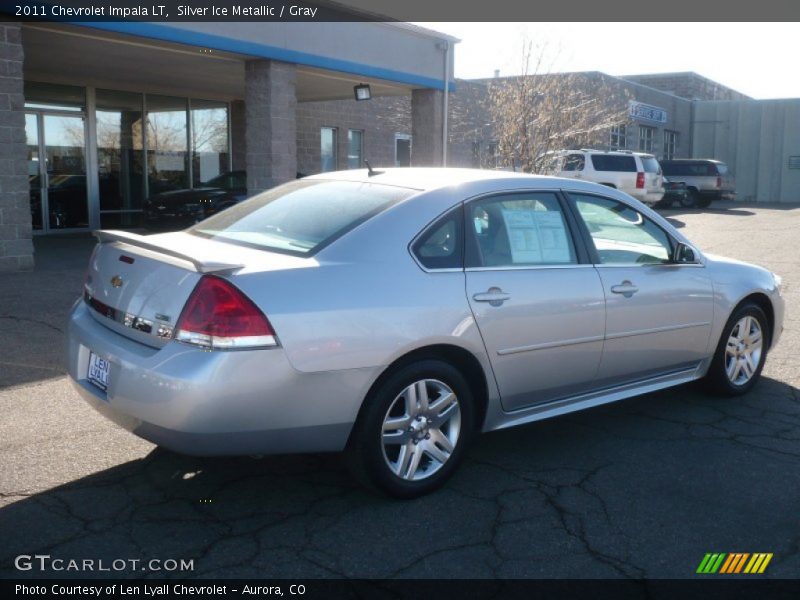 Silver Ice Metallic / Gray 2011 Chevrolet Impala LT