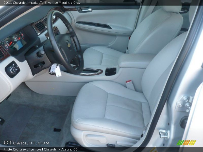 Silver Ice Metallic / Gray 2011 Chevrolet Impala LT