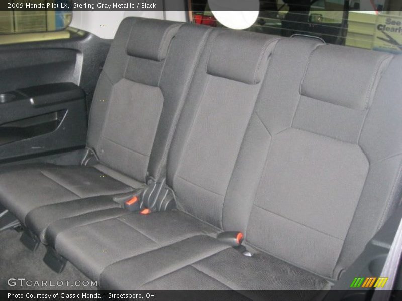 Sterling Gray Metallic / Black 2009 Honda Pilot LX