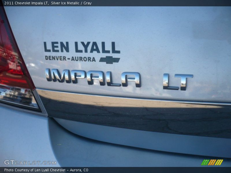 Silver Ice Metallic / Gray 2011 Chevrolet Impala LT