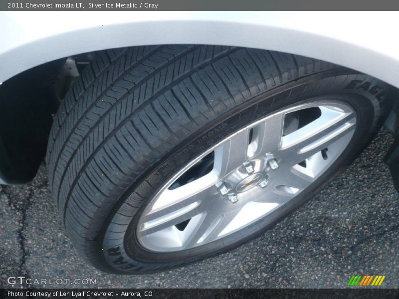 Silver Ice Metallic / Gray 2011 Chevrolet Impala LT