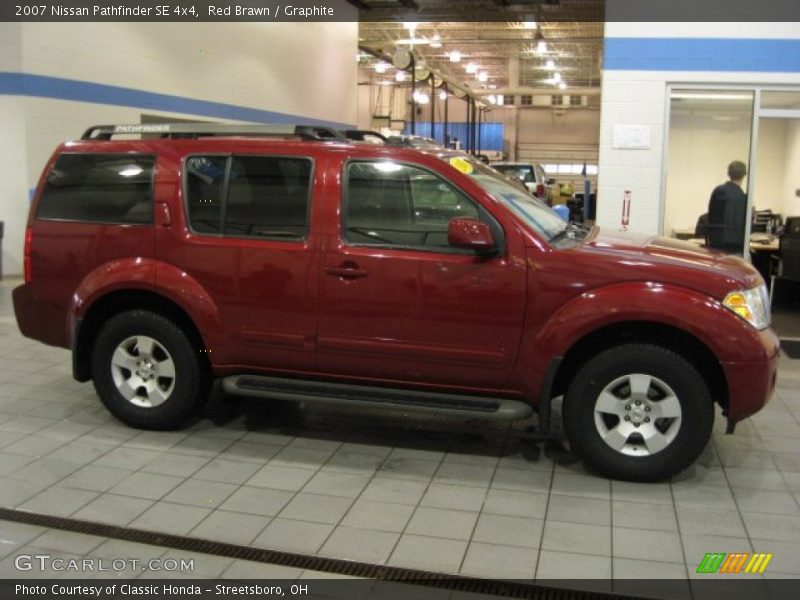 Red Brawn / Graphite 2007 Nissan Pathfinder SE 4x4