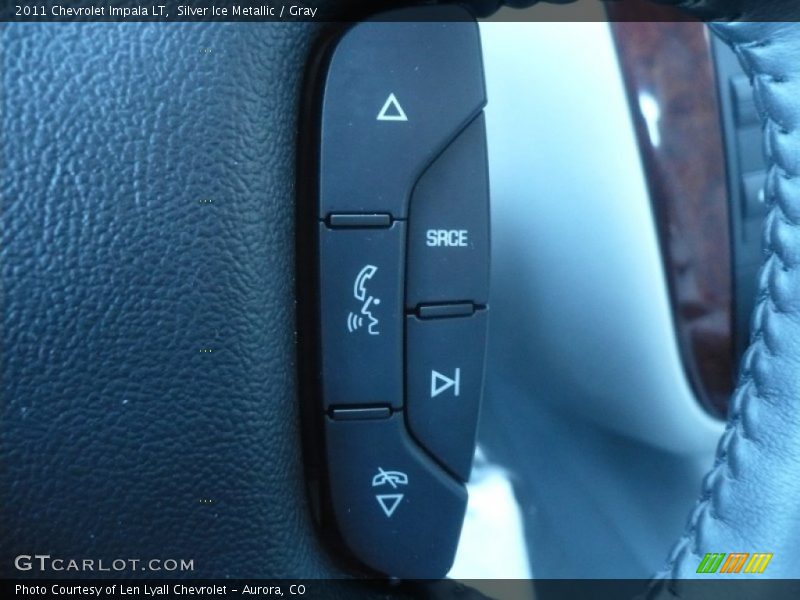 Silver Ice Metallic / Gray 2011 Chevrolet Impala LT