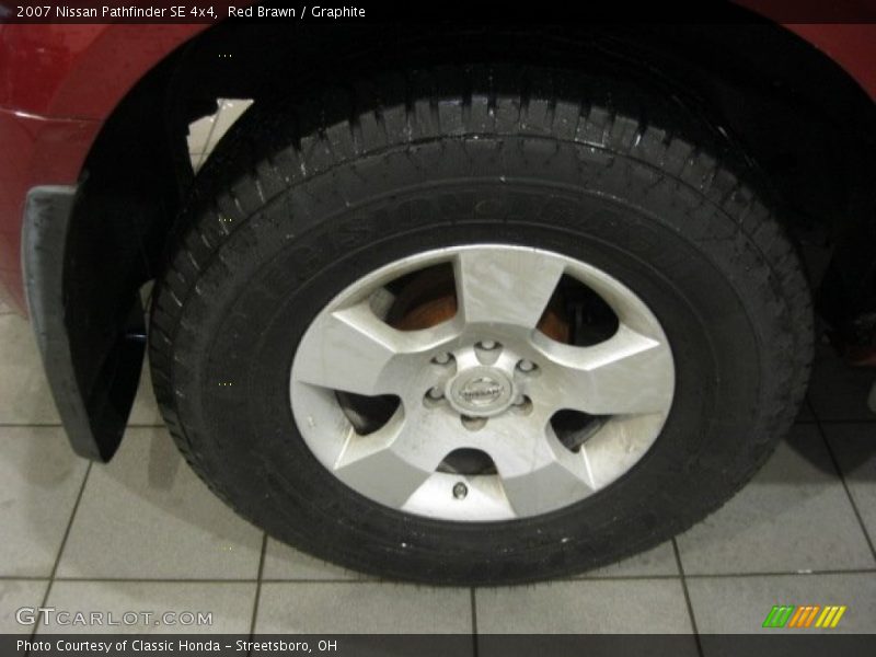 Red Brawn / Graphite 2007 Nissan Pathfinder SE 4x4