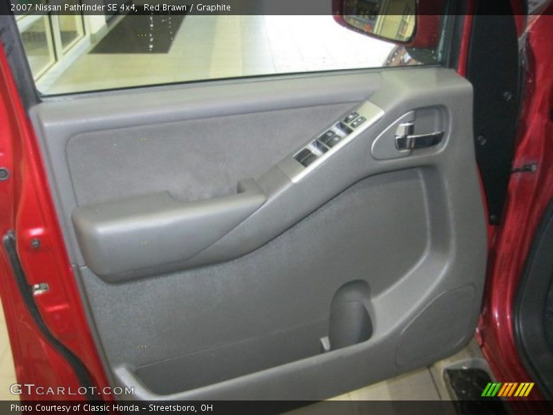 Red Brawn / Graphite 2007 Nissan Pathfinder SE 4x4