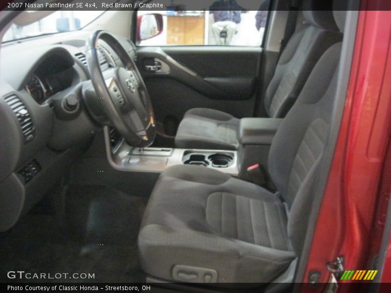 Red Brawn / Graphite 2007 Nissan Pathfinder SE 4x4