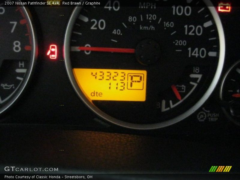 Red Brawn / Graphite 2007 Nissan Pathfinder SE 4x4