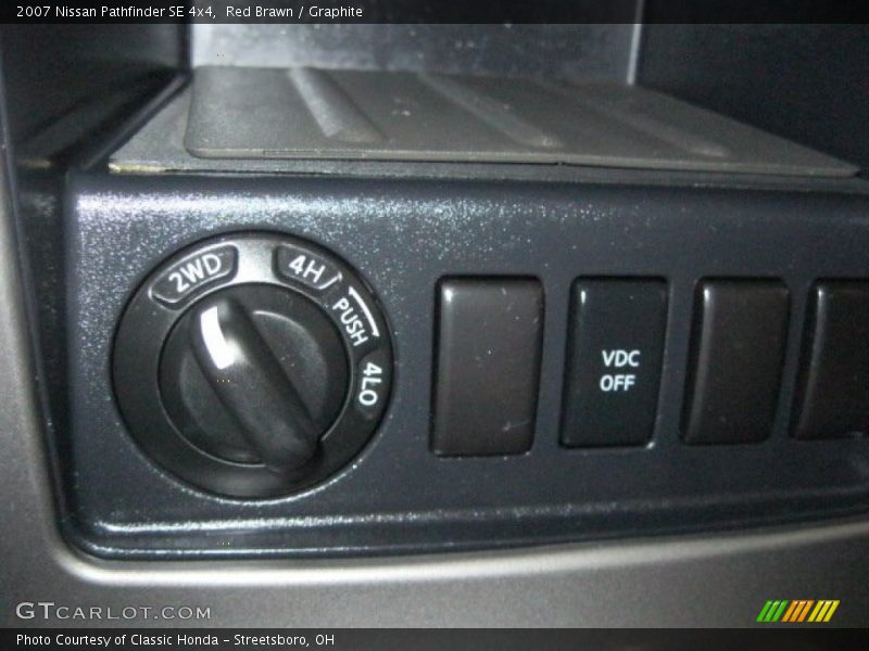 Red Brawn / Graphite 2007 Nissan Pathfinder SE 4x4