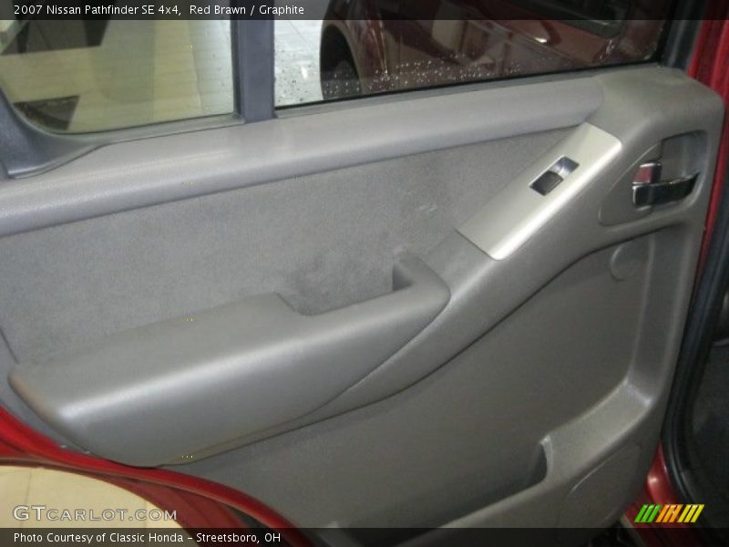 Red Brawn / Graphite 2007 Nissan Pathfinder SE 4x4
