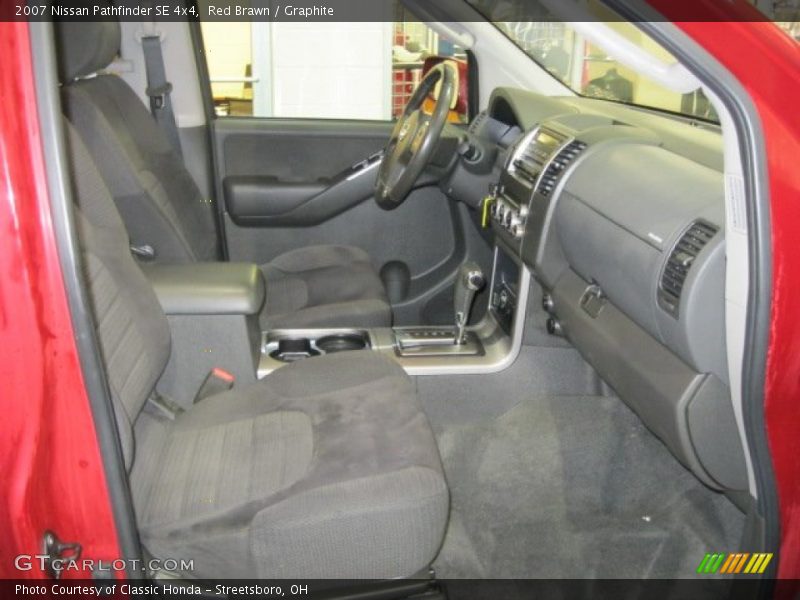 Red Brawn / Graphite 2007 Nissan Pathfinder SE 4x4