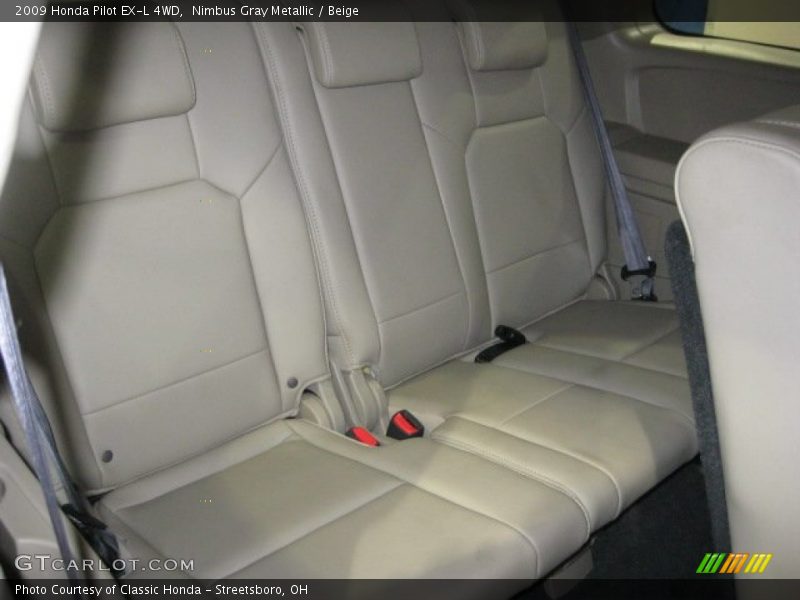 Nimbus Gray Metallic / Beige 2009 Honda Pilot EX-L 4WD