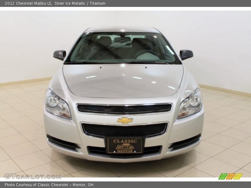 Silver Ice Metallic / Titanium 2012 Chevrolet Malibu LS