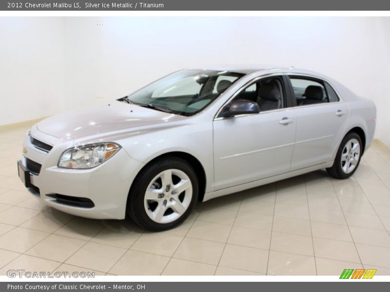 Silver Ice Metallic / Titanium 2012 Chevrolet Malibu LS