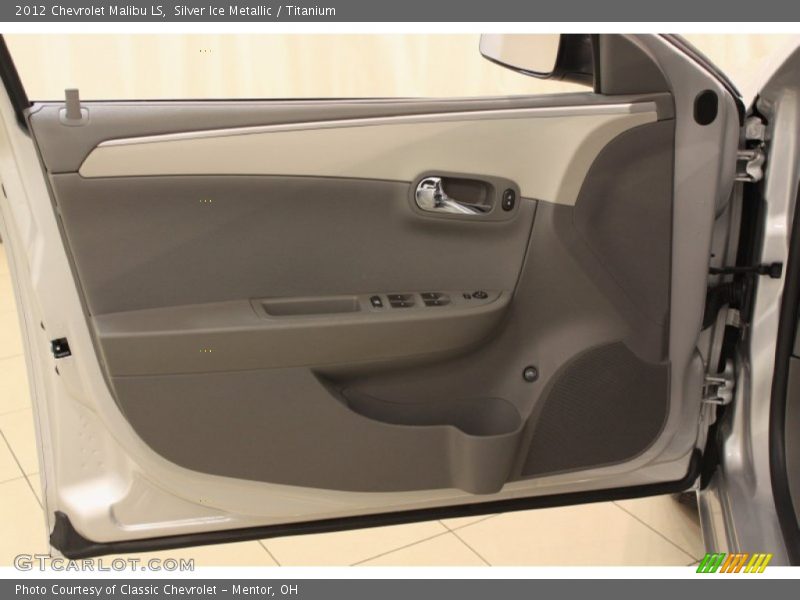 Silver Ice Metallic / Titanium 2012 Chevrolet Malibu LS