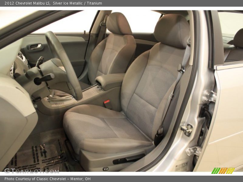 Silver Ice Metallic / Titanium 2012 Chevrolet Malibu LS