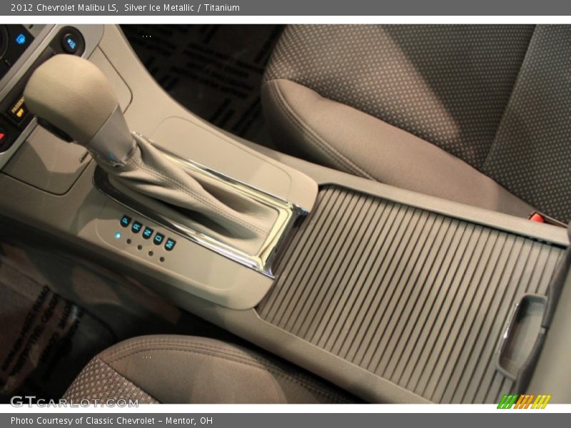 Silver Ice Metallic / Titanium 2012 Chevrolet Malibu LS