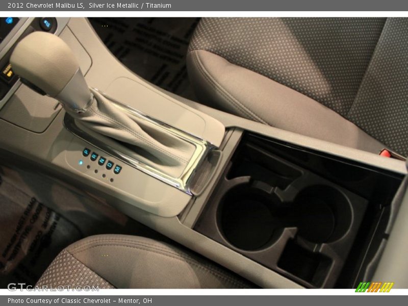 Silver Ice Metallic / Titanium 2012 Chevrolet Malibu LS