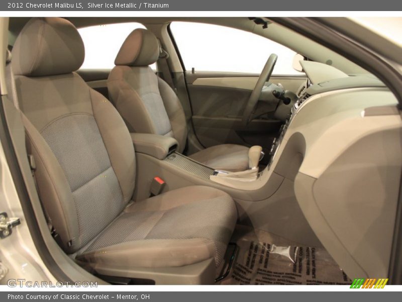 Silver Ice Metallic / Titanium 2012 Chevrolet Malibu LS